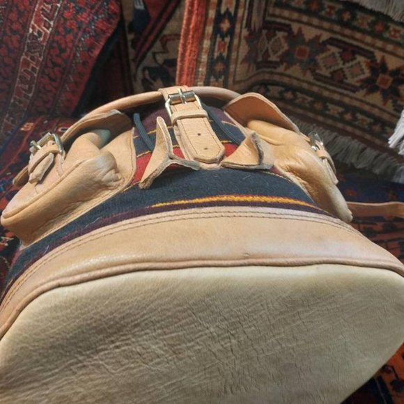Handmade Eastern Europe Backpack, big bag leather - Picture 3 of 10
